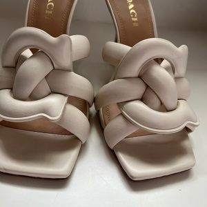 COACH Women's Kellie Soft Signature Dress Sandals